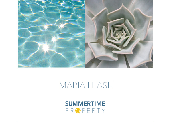 Maria Lease - Summertime Property, Palm Springs, California